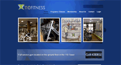 Desktop Screenshot of 110fitness.com